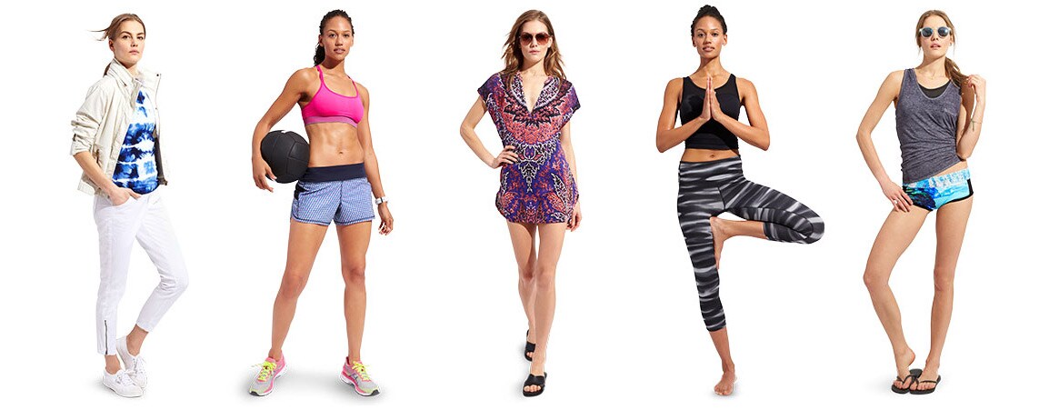 Women's Yoga Clothing, Swimwear, Running and Athletic Clothes | Free ...