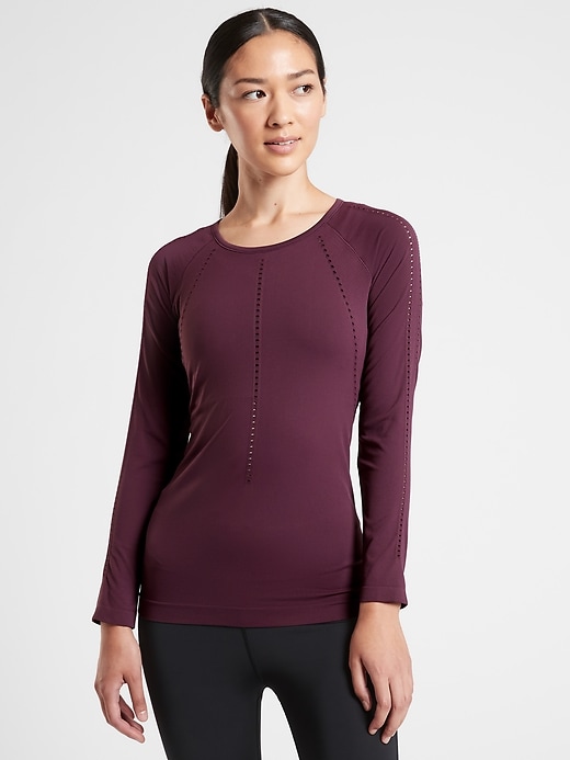 Image number 1 showing, Foothill Seamless Long Sleeve